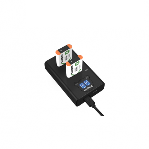 Bộ 2 pin 1 sạc đôi Kingma Ver 3 cho Sony NP-BX1