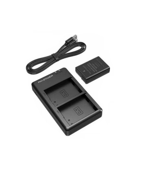 Bộ 1 Pin + 1 Sạc RAVPower EN-EL14 for Nikon D3100, D3200, D3300, D3400, D5100, D5200, D5300, D5500, D5600,......