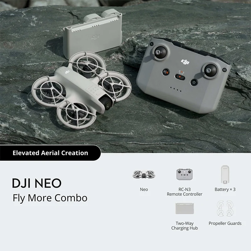 Fly Cam DJI Neo - Chính Hãng BH 12 (Fly More Combo)