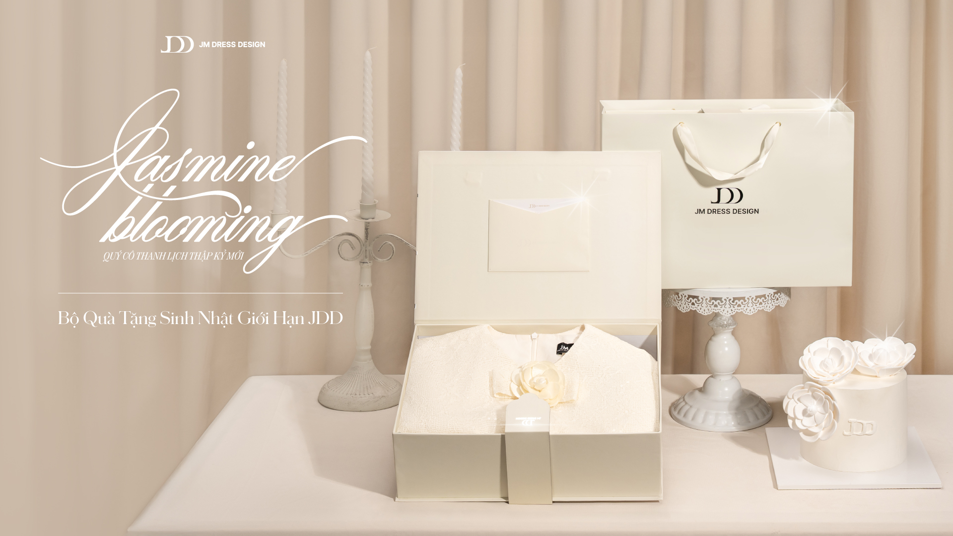 🎉 𝐇𝐎𝐓 𝐒𝐀𝐋𝐄 | NHẬN MIỄN PHÍ BỘ QUÀ “JASMINE BLOOMING” CỰC GIỚI HẠN