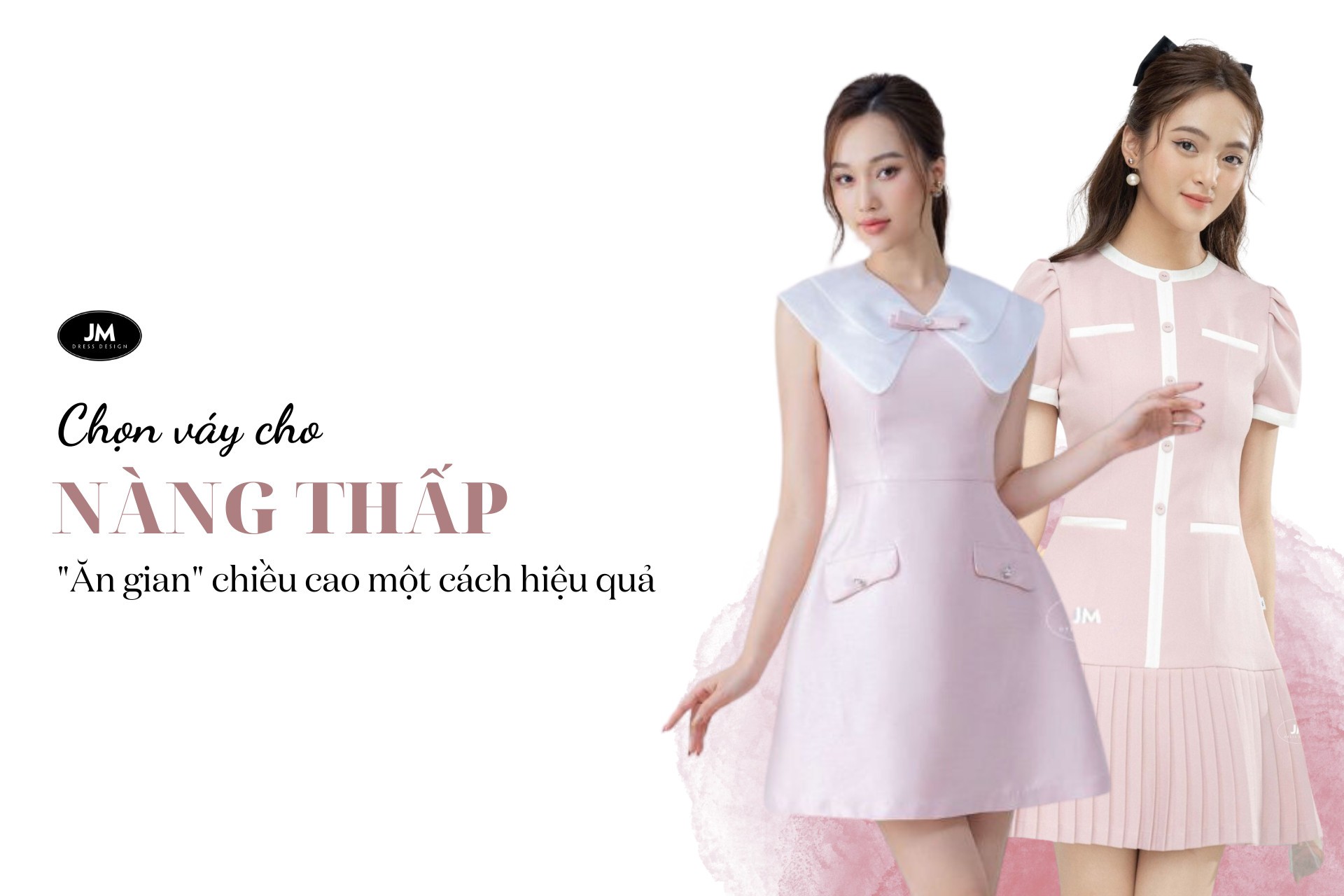 NÀNG THẤP TRÒN NÊN MẶC MẪU VÁY GÌ TRÔNG CAO VÀ GỌN GÀNG HƠN