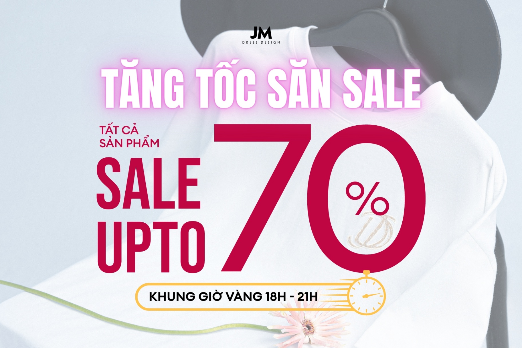 THỎA SỨC MUA SẮM TIẾT KIỆM CÙNG JM VỚI MỨC GIÁ ĐẬM SÂU