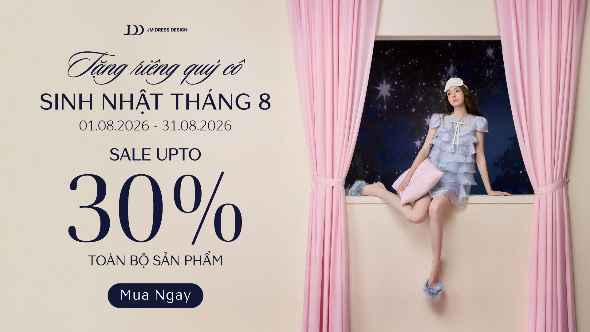 ƯU ĐÃI TỚI 30% MỪNG SINH NHẬT KHÁCH HÀNG THÁNG 8
