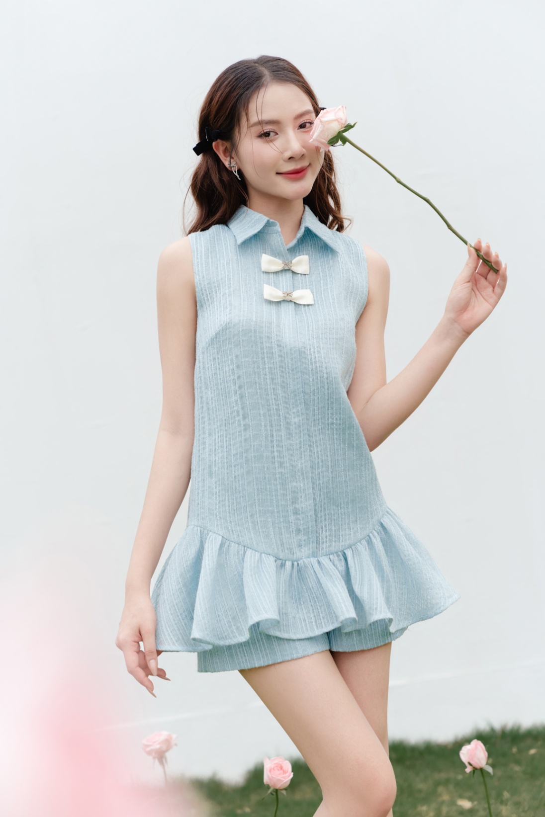 Quần liền cạp ngắn