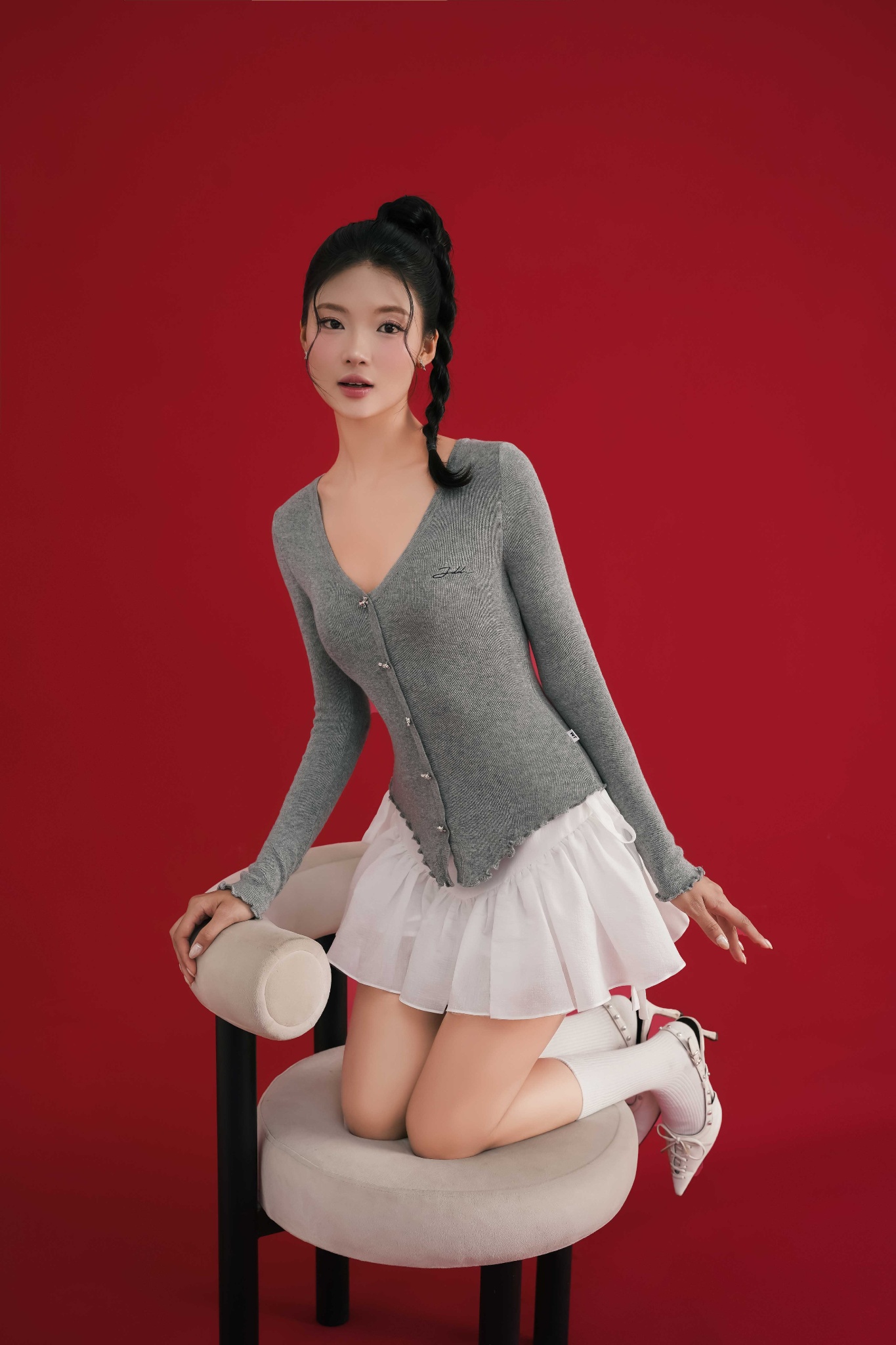 Áo len mỏng dài tay