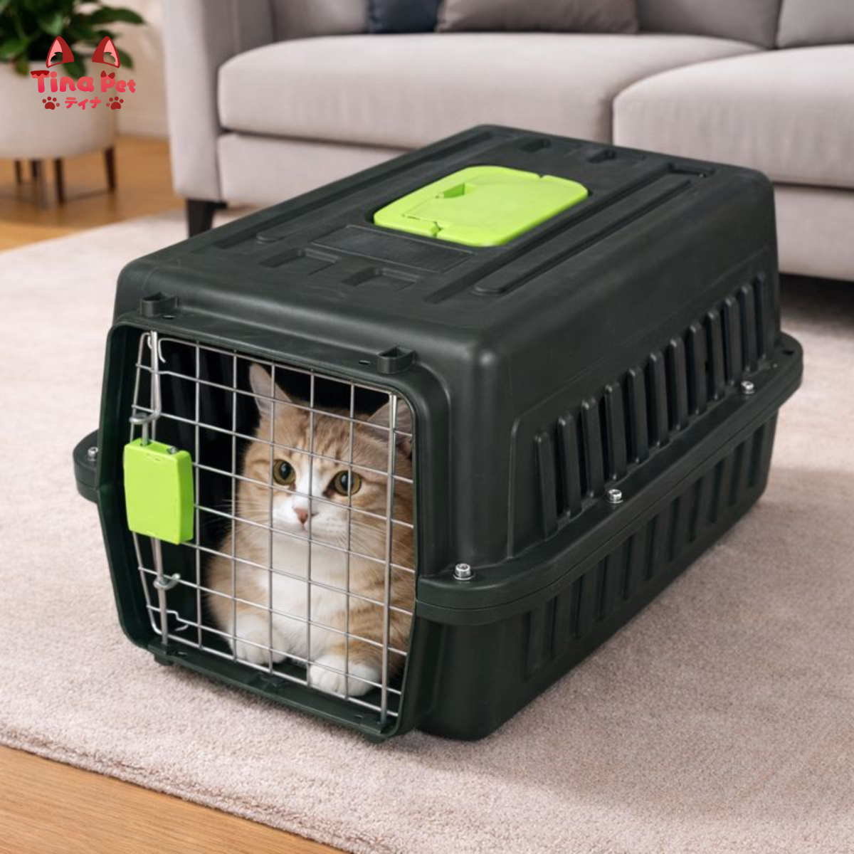 Chuồng Vận Chuyển Mèo Đạt Tiêu Chuẩn TINA PET