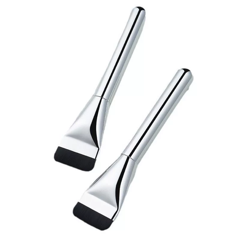Cọ Tán Kem Nền Màu Bạc Dẹt [BÁN LẺ 1 CÁI]