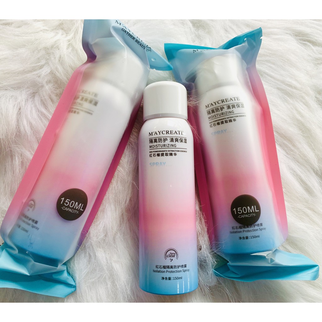 Xịt chống nắng MayCreate 150ml / THÙNG 72