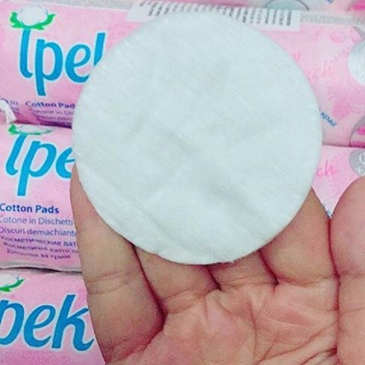 Bông tẩy trang Ipek 130 miếng - 1 bịch 130 miếng