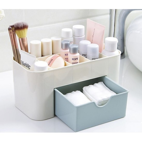 Khay đựng mỹ phẩm để bàn siêu rẻ loại 1 ngăn kéo