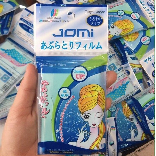 Giấy Thấm Dầu Jomi Oil Clear Film (70 Tờ) - 1 gói