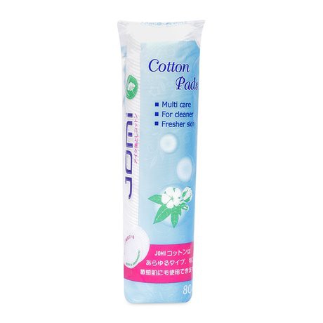 Bông tẩy trang Jomi Nhật Bản 80 miếng - 1 túi 80 miếng