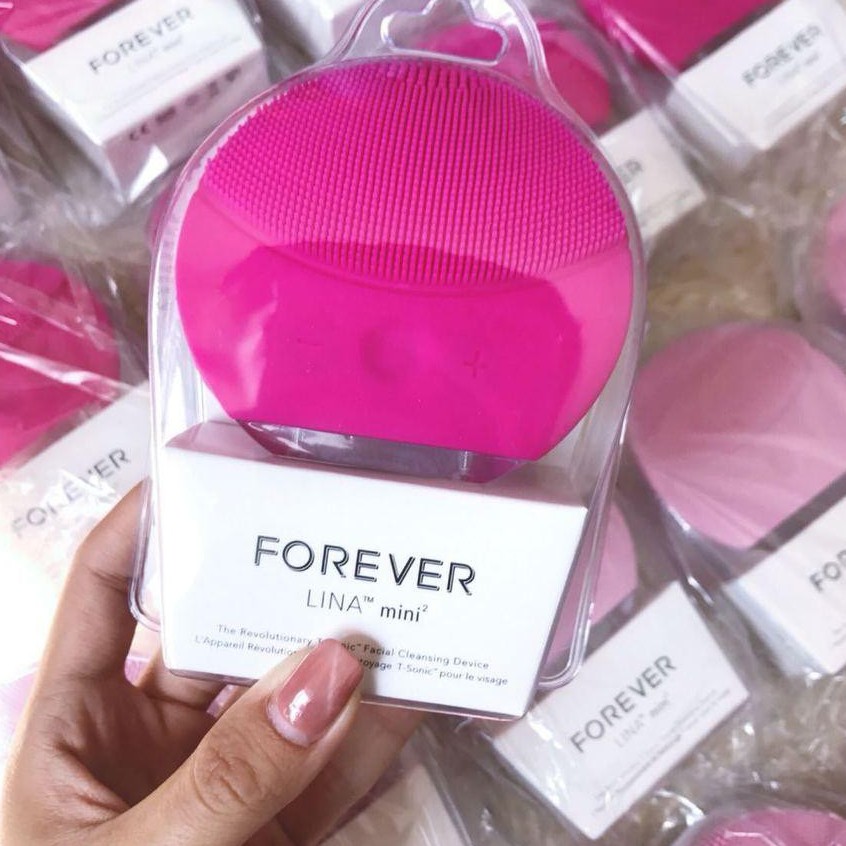 Máy rửa mặt Forever Lina Mini - Chính hãng bản Full - Màu mix