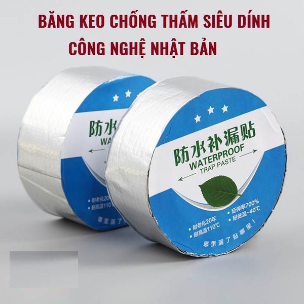 Băng Keo Chống Thấm Chống Dột Siêu Dính [khổ 5cm x 5m] - 1 cuộn