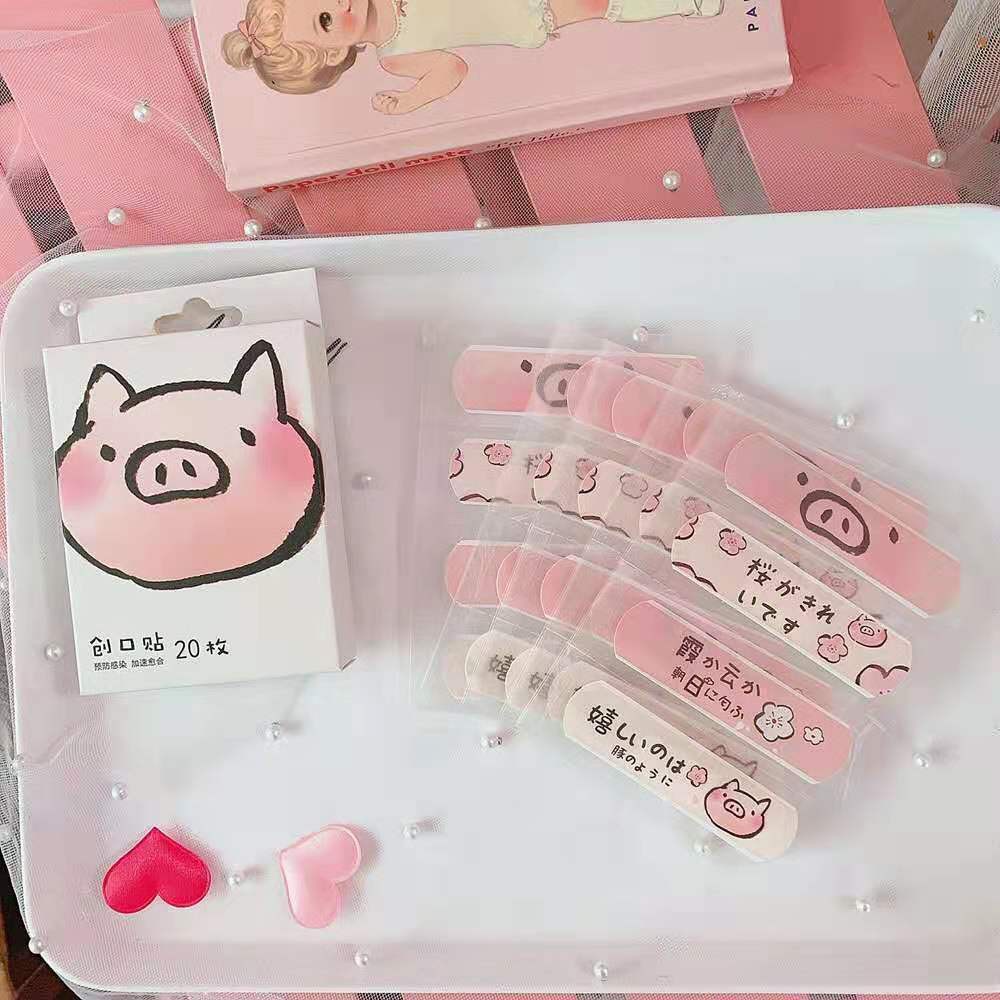 Hộp 20 Băng Dán Vết Thương Urgo Họa Tiết Cute - Băng Gâu Cute - Hộp 20 Miếng - 1 hộp 20 miếng