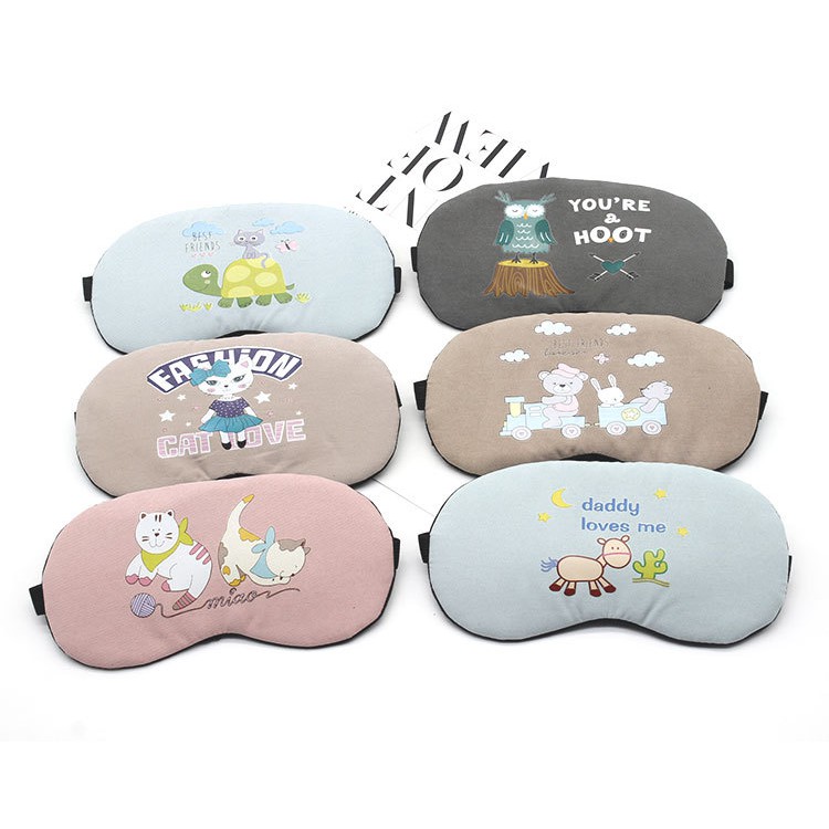 Bịt Mắt Ngủ Siêu Cute Hàn Quốc(Có Gel&Không Gel) - Mẫu có gel