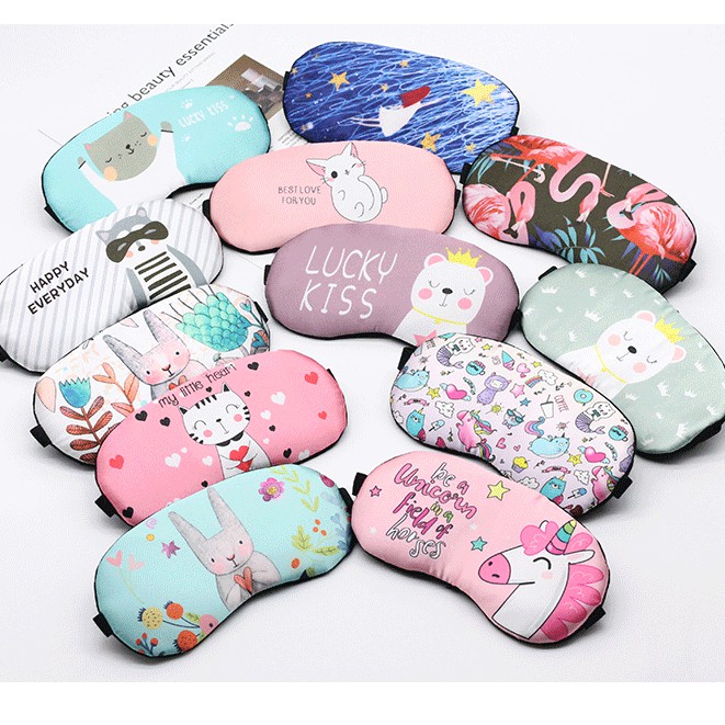 Bịt Mắt Ngủ Siêu Cute Hàn Quốc(Có Gel&Không Gel) - Mẫu có gel