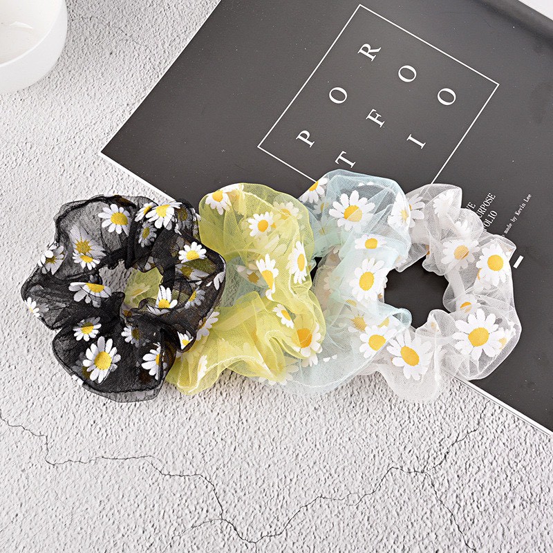 Chun buộc tóc SCRUNCHIES phát sáng nhấp nháy - màu ngẫu nhiên