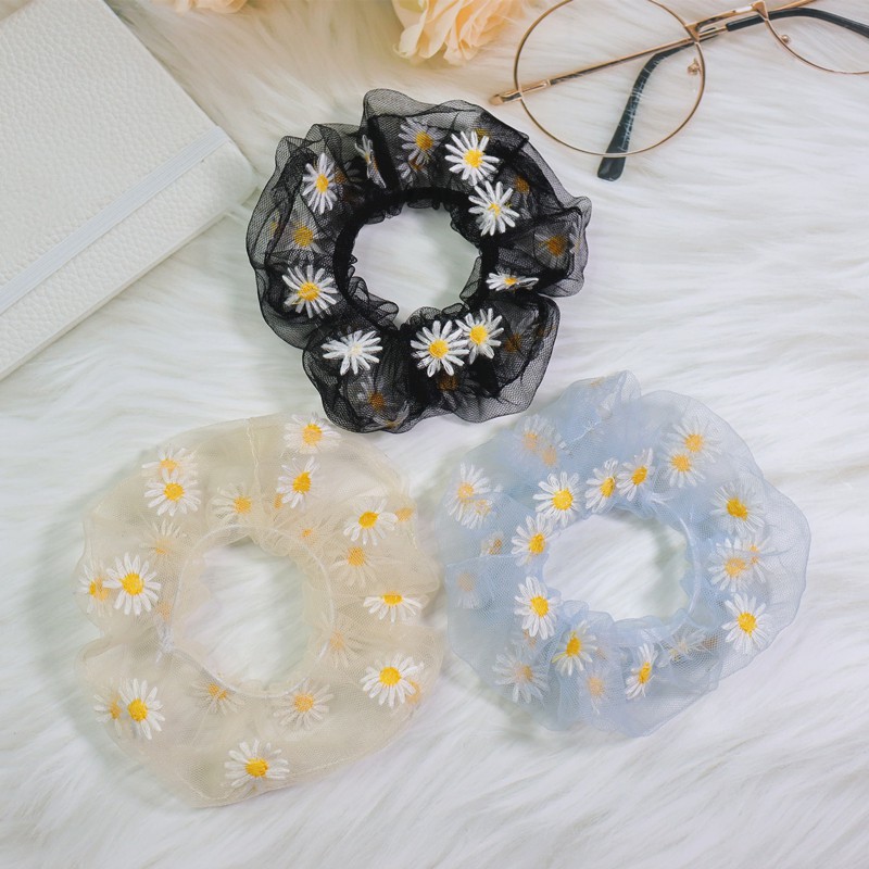 Chun buộc tóc SCRUNCHIES phát sáng nhấp nháy - màu ngẫu nhiên