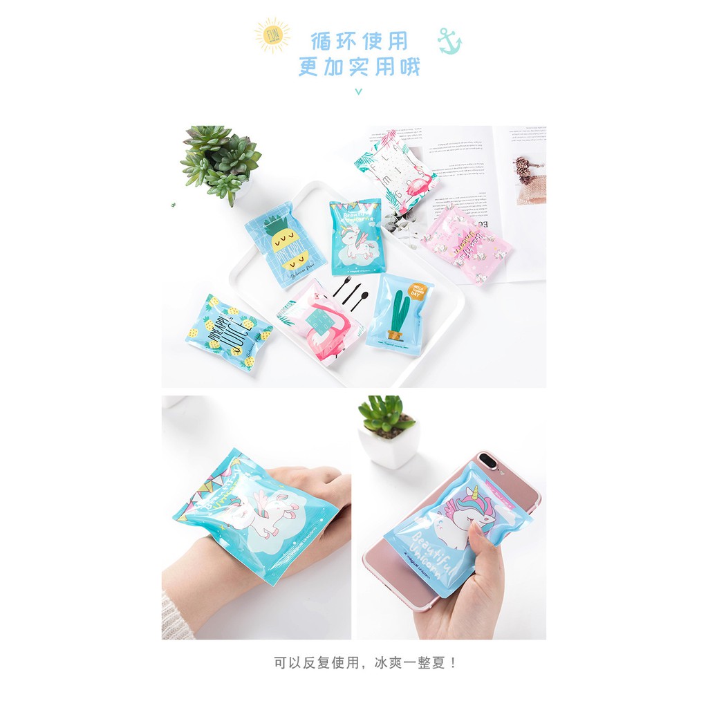 Túi chườm lạnh làm mát cơ thể