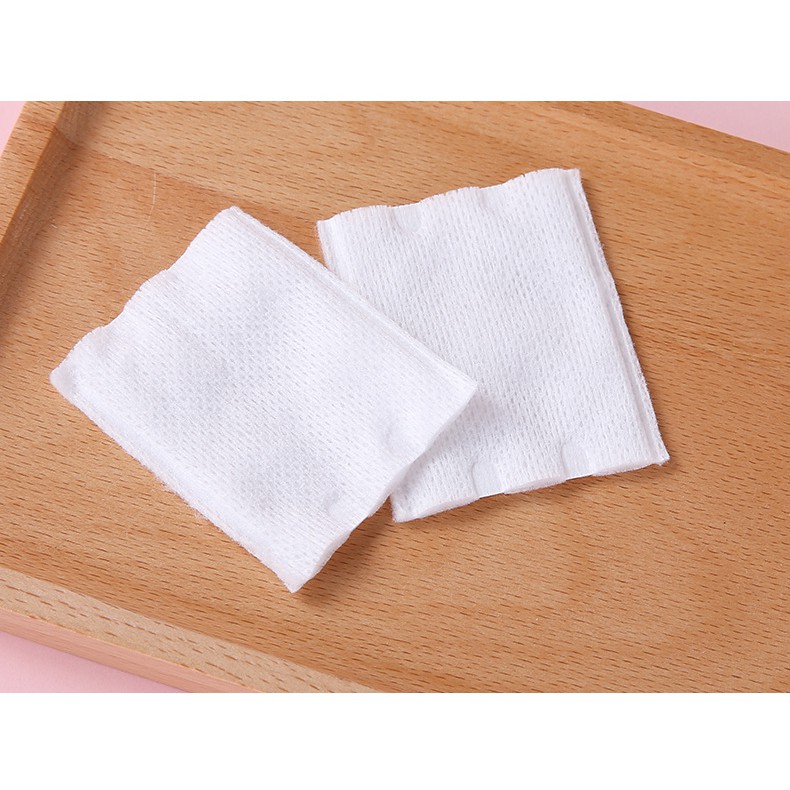 Bông tẩy trang Gấu Thỏ Vịt SILUBI 3 LỚP - 200 MIẾNG - giao ngẫu nhiên hình