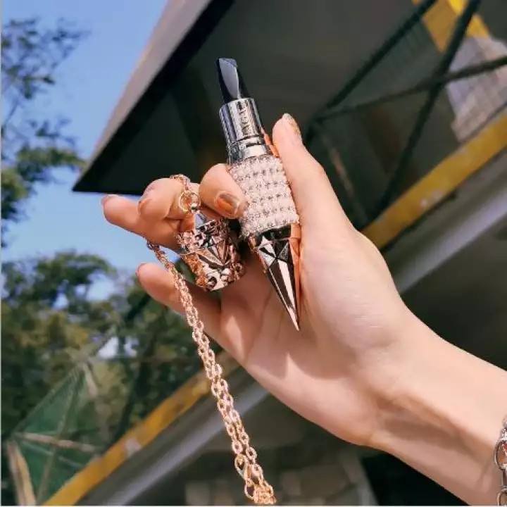Son môi AGAG 3 màu dưỡng ẩm chống thấm nước chính hãng - 1 thỏi kèm hộp