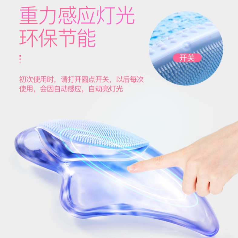 Đá Rửa Mặt Massage ion Skin Care - Sạch Sâu Hơn - Mịn Da Hơn Hàng Siêu Hot Trend - màu ngẫu nhiên