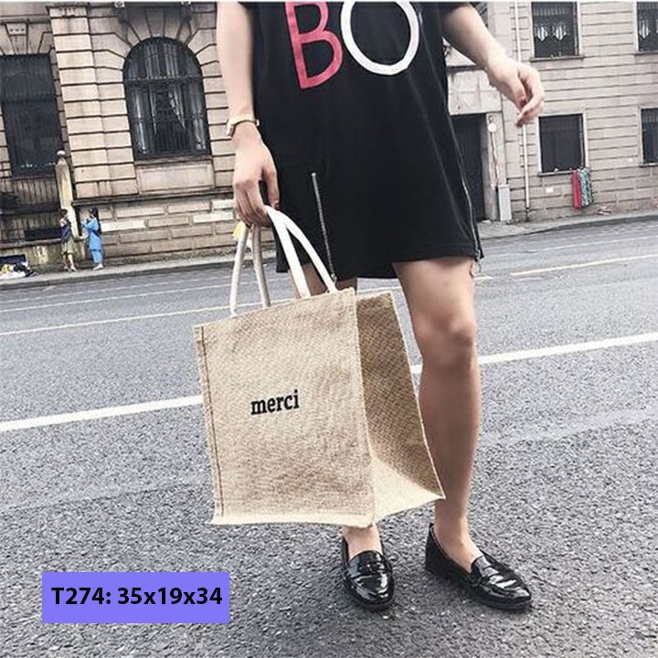 Túi Cói Merci Hot Trend Cho Bạn Gái Siêu Sang Chảnh - 1 túi