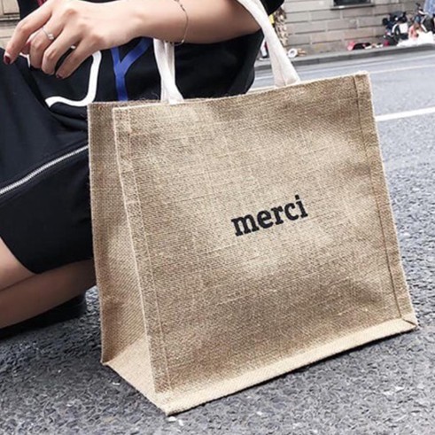 Túi Cói Merci Hot Trend Cho Bạn Gái Siêu Sang Chảnh - 1 túi