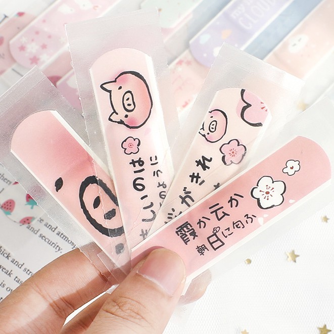 Set 4 Miếng Dán Vết Thương Siêu Cute,Băng Gâu Cute,Băng Urgo Dán Vết Thương Kute, Băng Urgo Hoạt Hình Dễ Thương - giao mẫu ngẫu nhiên