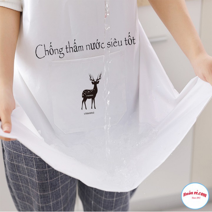 Tạp Dề Hươu Chống Thấm Nước Hot Trend - 1 cái tạp dề