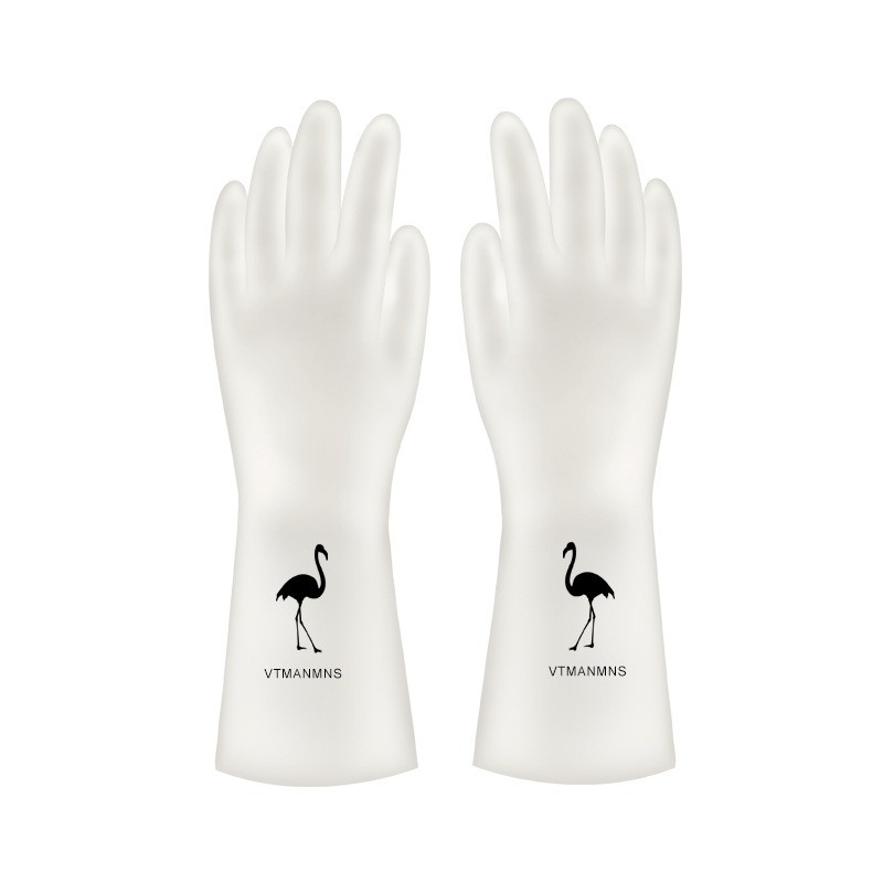 Găng tay cao su siêu dai siêu bền - Găng tay con hươu,con cò - Loại dài 38cm Size S
