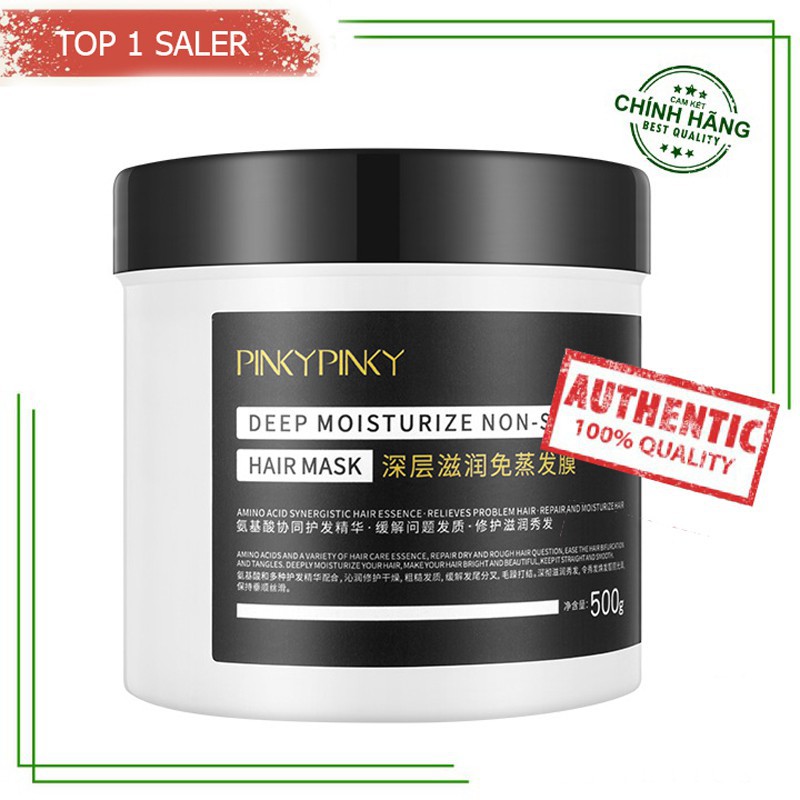 Kem Ủ Tóc Pinky Pinky Siêu Mềm Mượt Siêu Hot 500g - THÙNG 36 HŨ