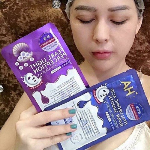 [1 Miếng]Mặt Nạ HA MayCreate Mẫu Mới Xanh Và Tím - BÁN LẺ 1 MIẾNG - Tím Dưỡng Trắng Da