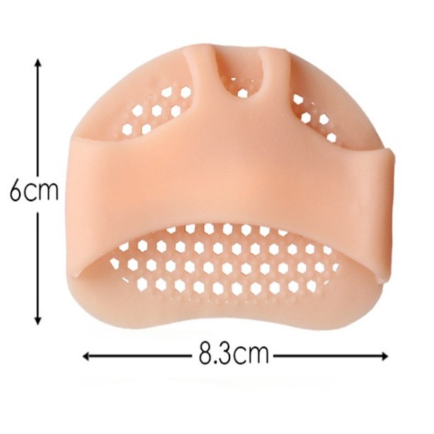 [1ĐÔI] Lót Chân Silicon Bảo Vệ Mũi Chân,Lót Bàn Chân Chống Sốc - Siêu Co Giãn Mềm Êm - gói 1 đôi