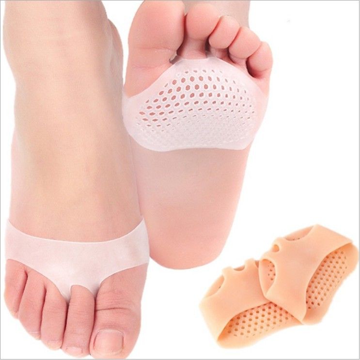 [1ĐÔI] Lót Chân Silicon Bảo Vệ Mũi Chân,Lót Bàn Chân Chống Sốc - Siêu Co Giãn Mềm Êm - gói 1 đôi