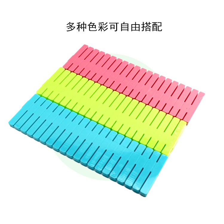Set 4 Miếng Nhựa Thông Minh Chia Ngăn Tiện Lợi - Giao Màu Ngẫu Nhiên - 1 Set màu ngẫu nhiên