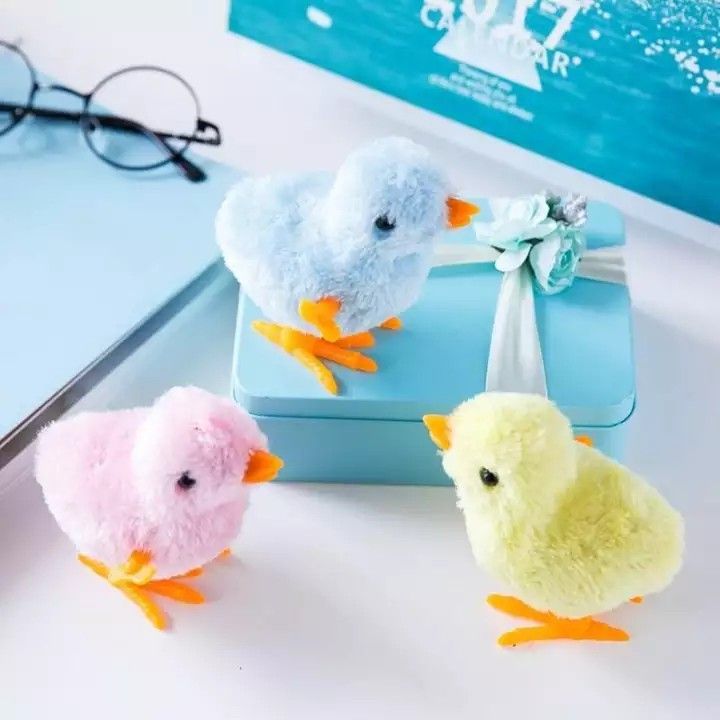 Gà nhảy dây cót vui nhộn - màu ngẫu nhiên