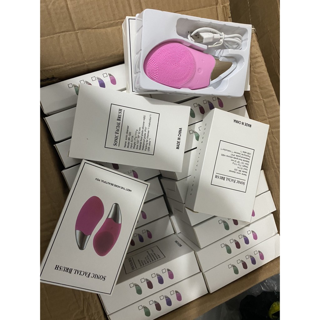 MÁY RỬA MẶT AIKEDILI SONIC FACIAL BRUSH - SẠC USB - CHỐNG NƯỚC TUYỆT ĐỐI - Giao màu ngẫu nhiên