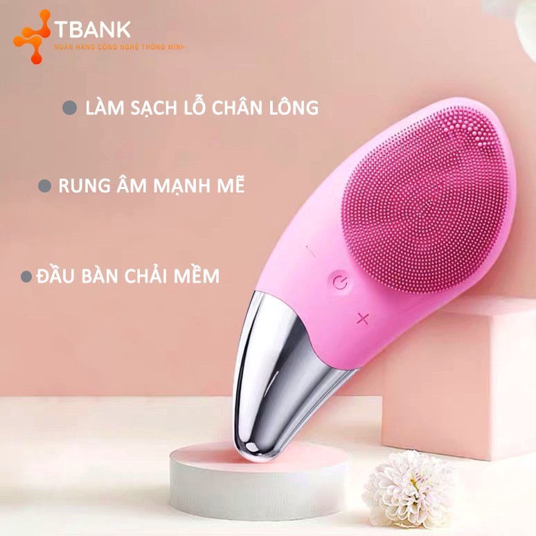 MÁY RỬA MẶT AIKEDILI SONIC FACIAL BRUSH - SẠC USB - CHỐNG NƯỚC TUYỆT ĐỐI - Giao màu ngẫu nhiên