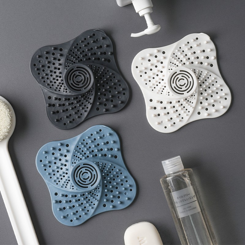 Nắp Chặn Rác Nhà Tắm Làm Từ Silicon - Chặn Rác,Tóc,Dị Vật - Chặn Nắp Cống Silicon - Giao màu ngẫu nhiên