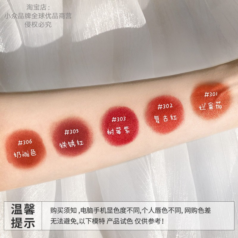 Bộ 5 Son Kem Lì Lâu Trôi DAISHIAO MATTE Siêu Hot Nội Địa - set son DAISHIAO