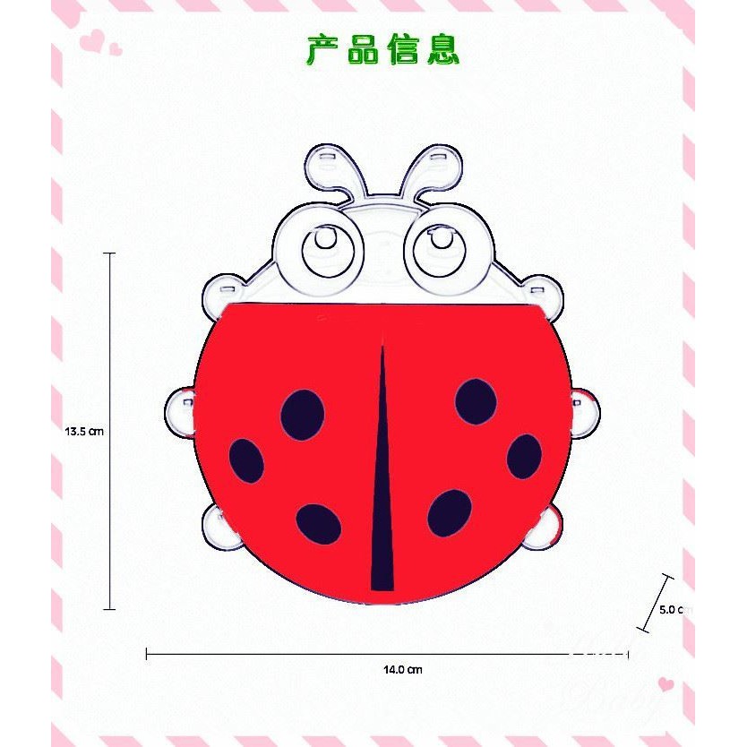 Con Bọ Đựng Bàn Chải Đánh Răng - Siêu Cute - Giao màu ngẫu nhiên