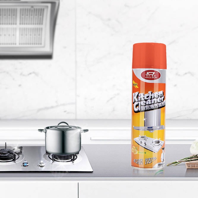 Chai Xịt Tẩy Đa Năng Kitchen Cleaner 500ml - Dạng Bọt Tuyết - Siêu Sạch - 1 chai