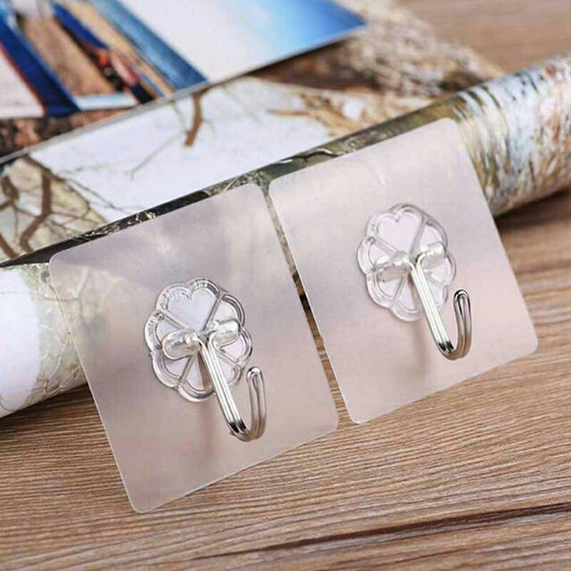 1 Thùng 4000 Cái Móc Dán Tường Trong Suốt Giá Sỉ (1 thùng ~4000c)