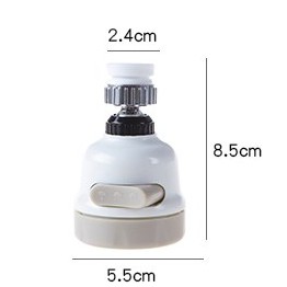 Vòi Nước Tăng Áp 360 Độ Cho Bồn Rửa Chén,Bồn Rửa Tay(LOẠI 5CM)