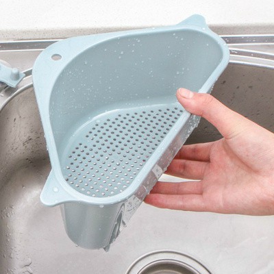 Kệ Góc Bồn Rửa Chén Tiện Dụng ( Có Thể Làm Rổ Đựng Riêng ) - màu ngẫu nhiên