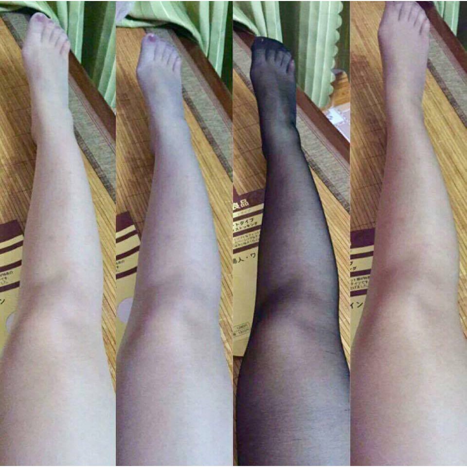 Quần Tất Muji Xuất Nhật Siêu Mỏng Dai, Mềm Mịn - Màu Da Sáng ( Nude )