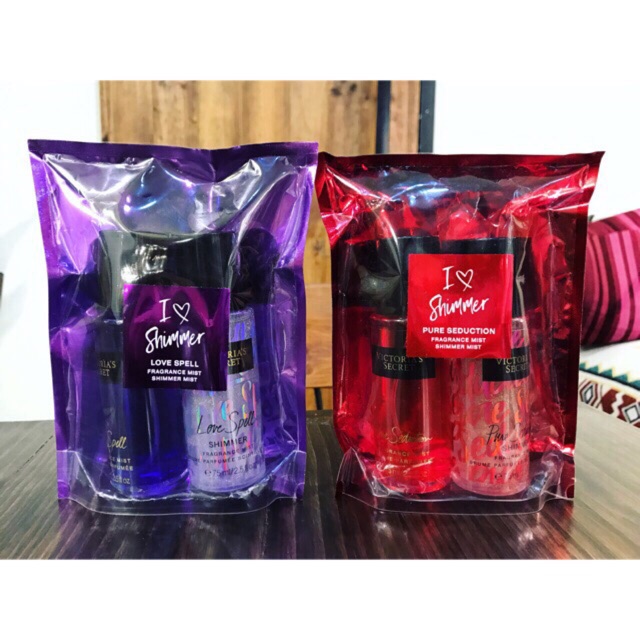 Set 2 Xịt Body Mist Victoria's Secret - Cam