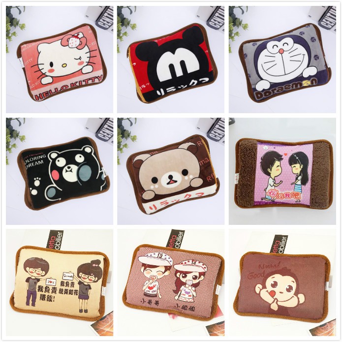 Túi Sưởi Sạc Điện Siêu Cute Nhiều Hình - Túi Chườm Sạc Điện - Giao mẫu ngẫu nhiên